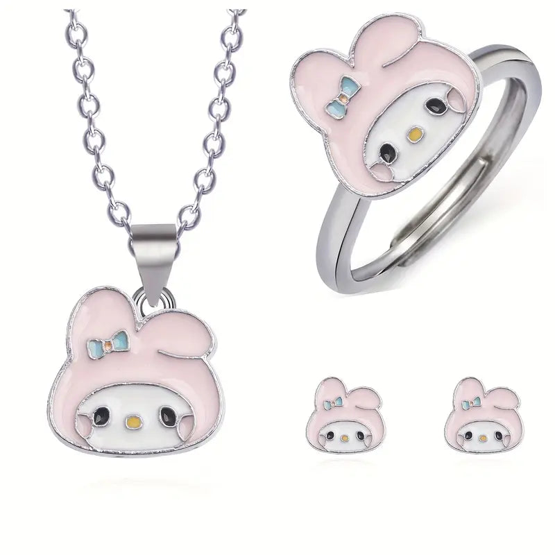 Hello Kitty jewelry set