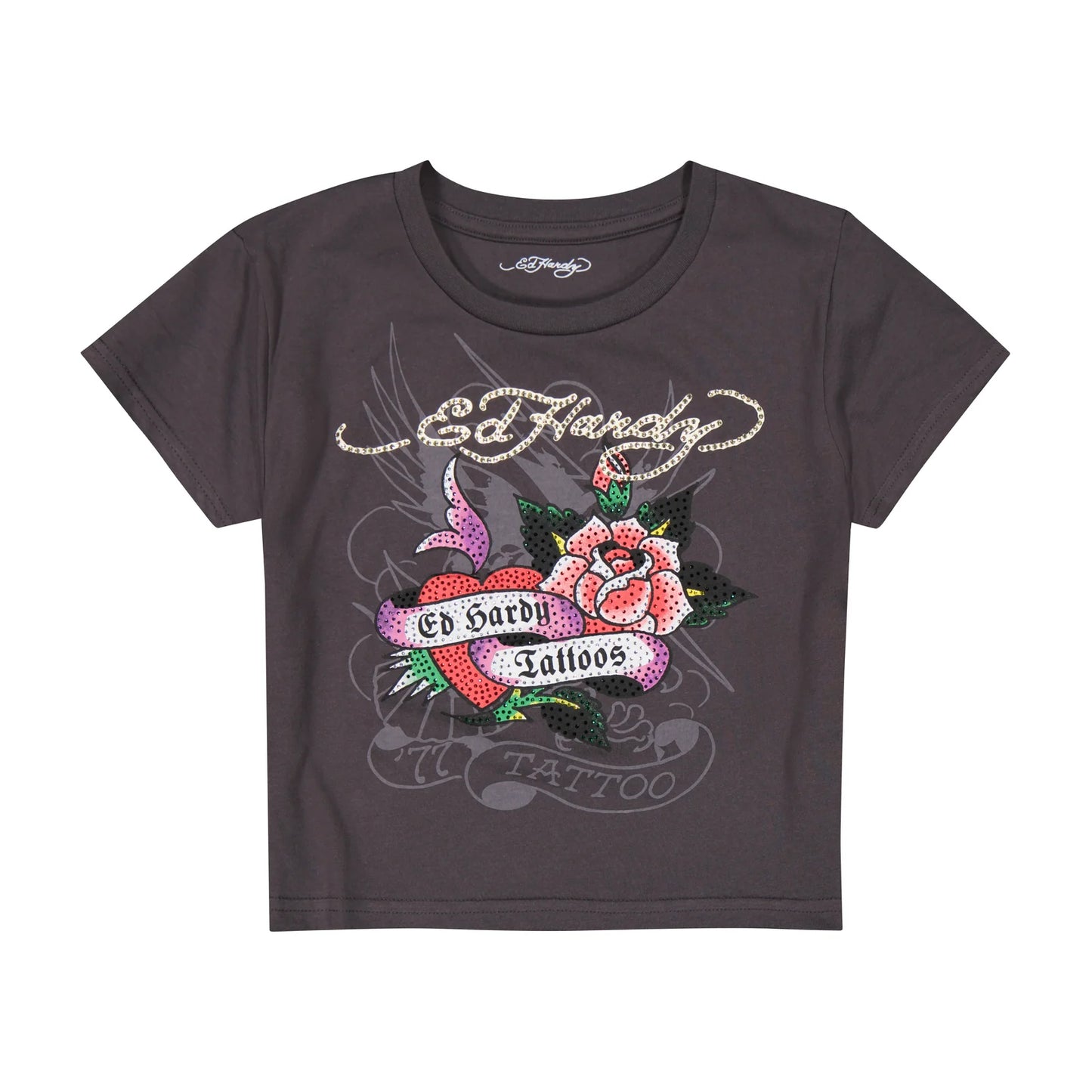 Rose heart top