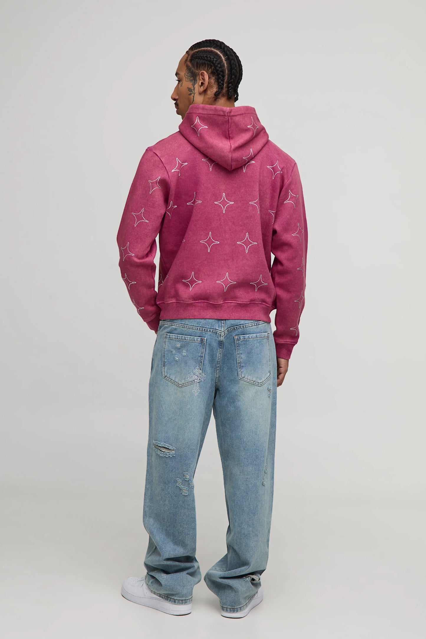 Chrome fashioned denims