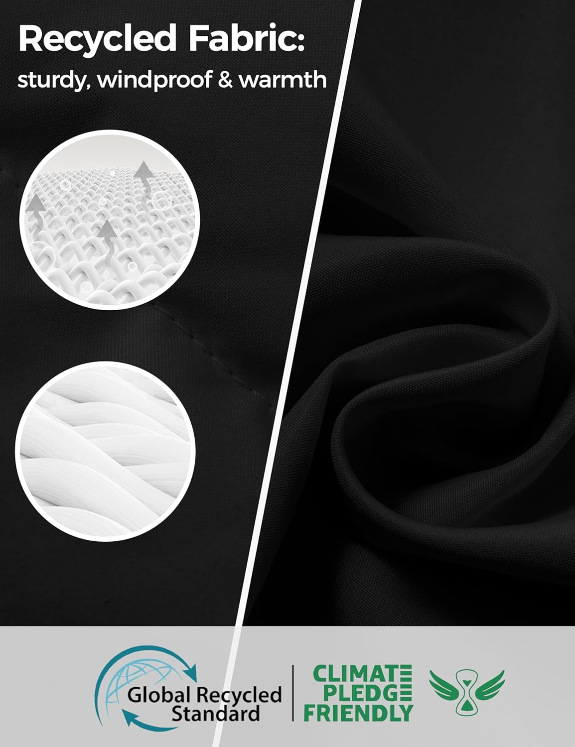 Men'S Hooded Winter Coat Waterproof Puffer Jacket Warmth Winter Jacket