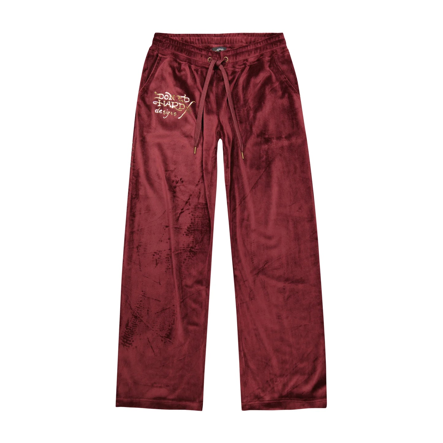 Retro Velour bottoms (Burgandy)