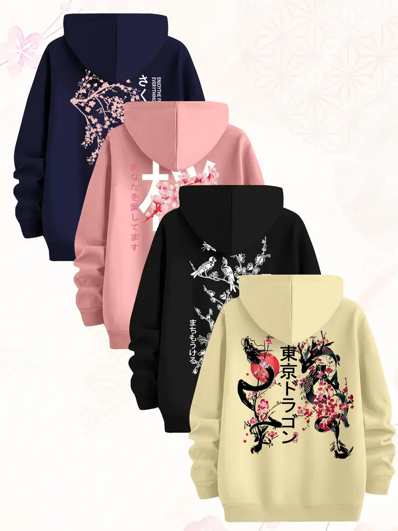 Cherry blossom hoodies